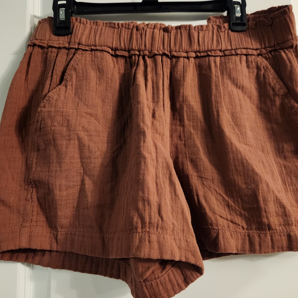 Women's Brown Casual Shorts